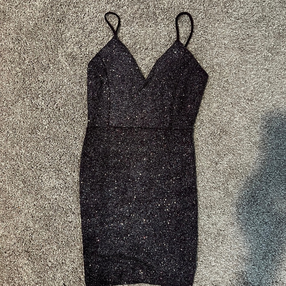 Windsor Sparkly Purple Size M Dress